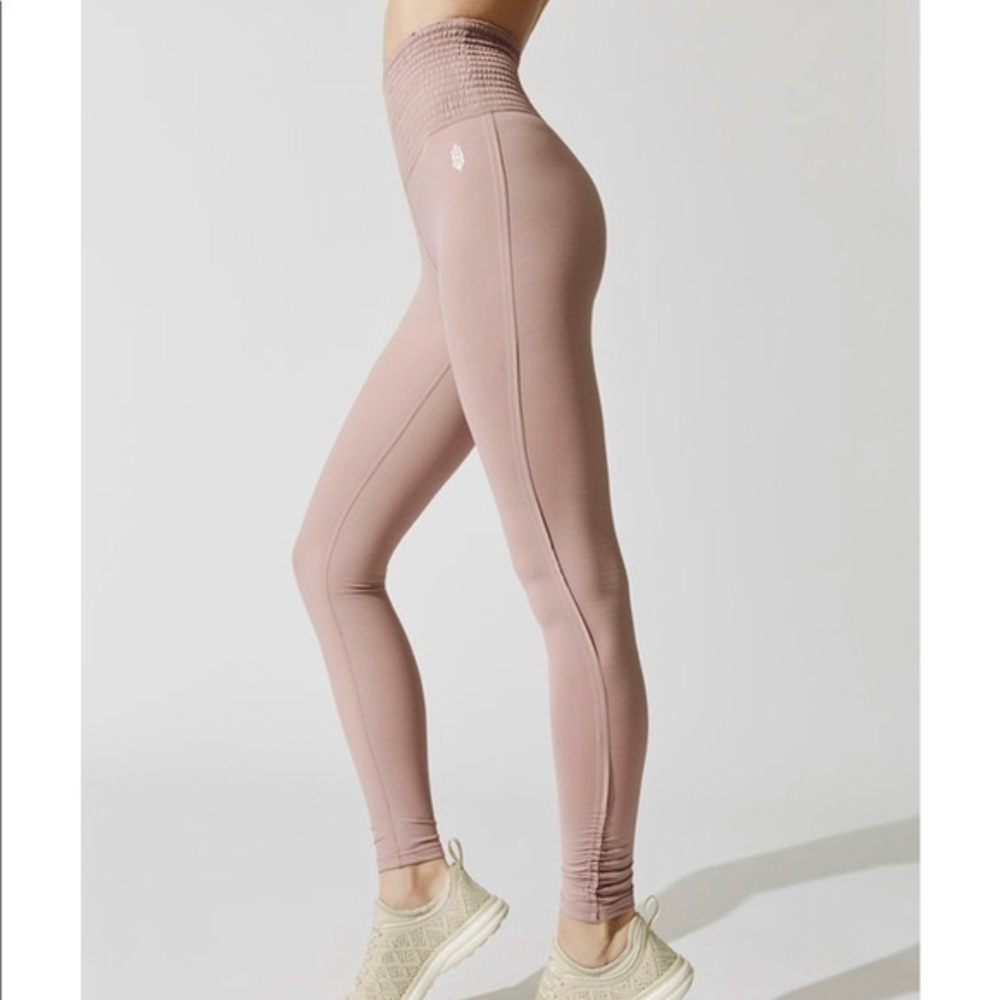 Free People ruched hem leggings!